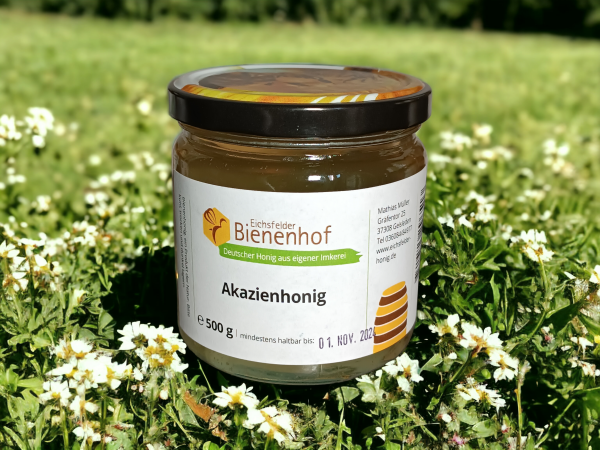 Akazienhonig 500g Glas