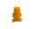 Zierkerze "Eule" - reines Bienenwachs ca.50 g
