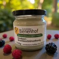 Himbeer- und Brombeerhonig 250g Glas